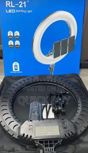 Super Quality Photographic RI-21 Inch LED Soft Selfie Ring .