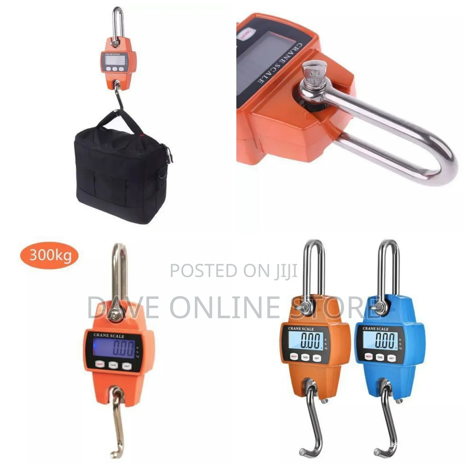 Crane 300 KGS Cast Iron Weighing Scale Digital Screen