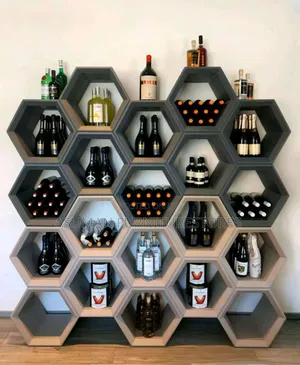 Modern Wine Rack Call Us On