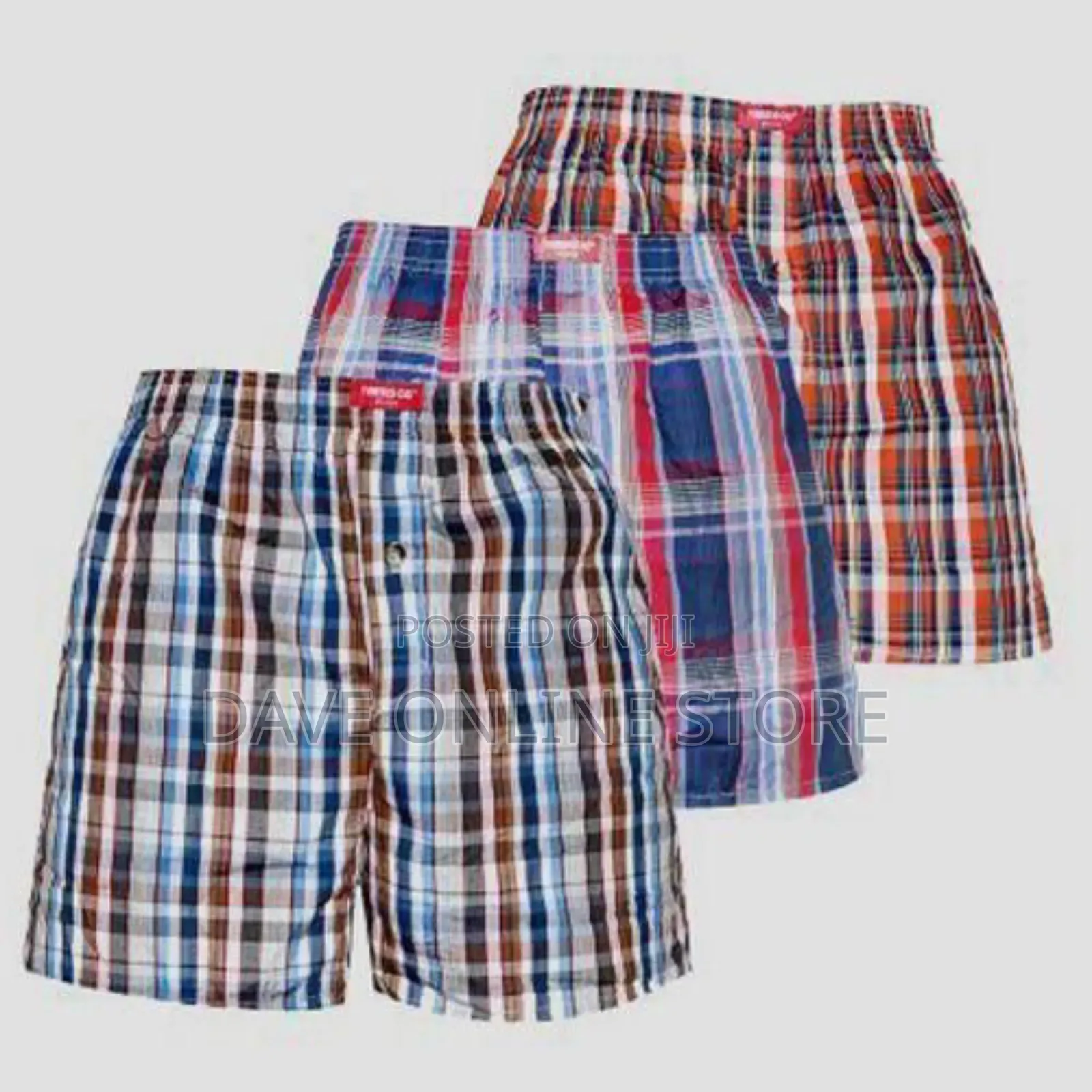 3 Pack of Men's Boxers - Multicolor