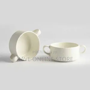 Soup 6 Pc Ceramic Soup Bowls - White