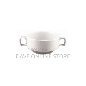 Soup 6 Pc Ceramic Soup Bowls - White