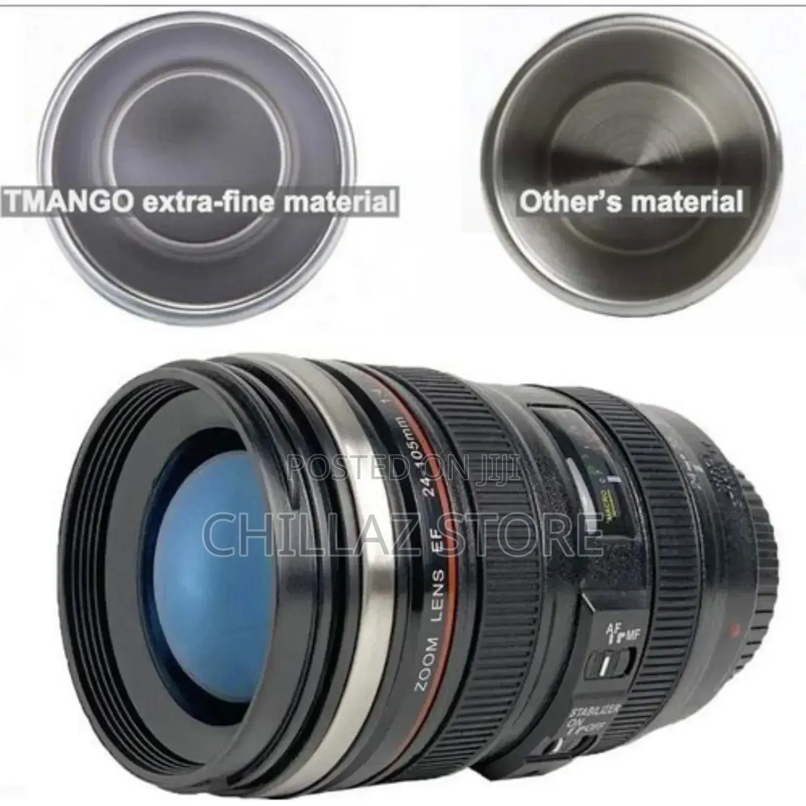 Stainless Camera Mug Cup
