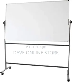Deli White Board With Stand Magnetic 90 X 180 Cm