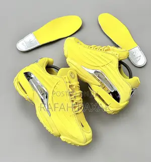 Original Nike X Nocta Hot Step 2 Lemon Yellow Sneakers