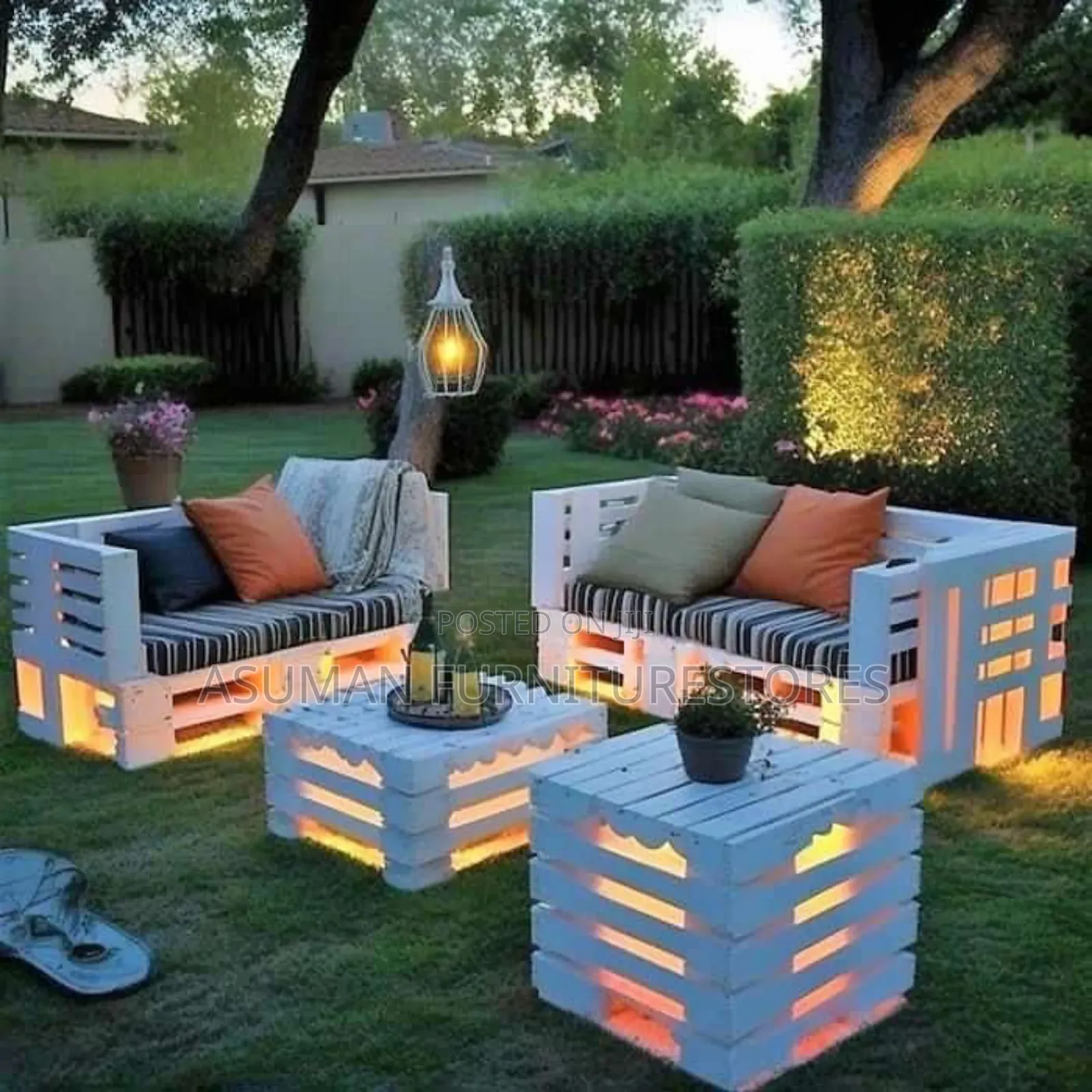 Modern Garden Pallet Seats Call Us On