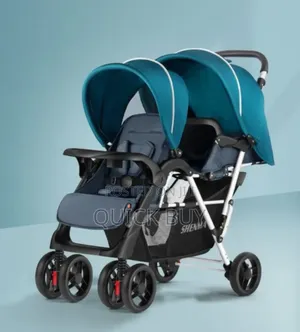 Extra Quality Comfortable Foldable Twin Baby Stroller