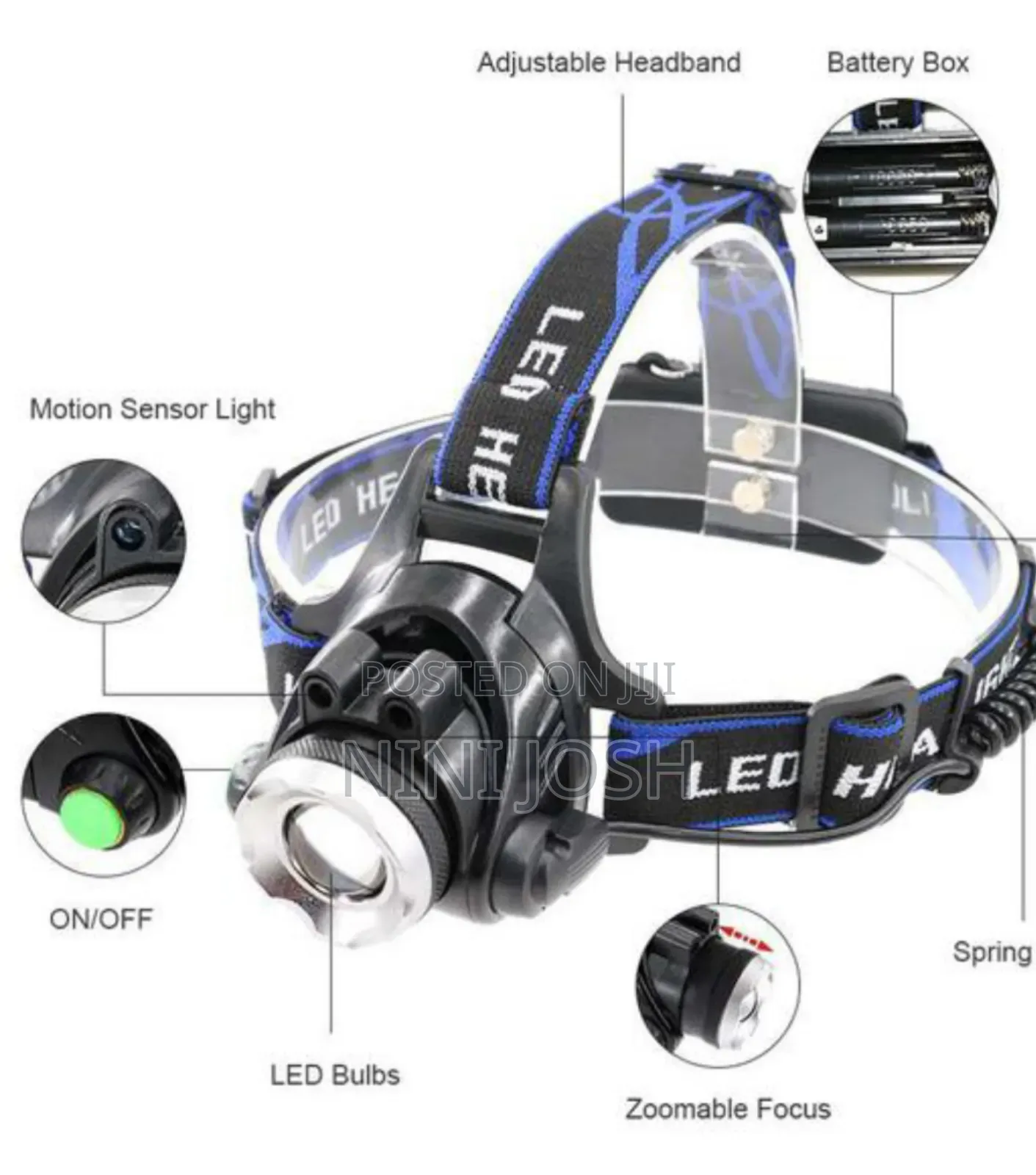 Head Lamp Rechargeable