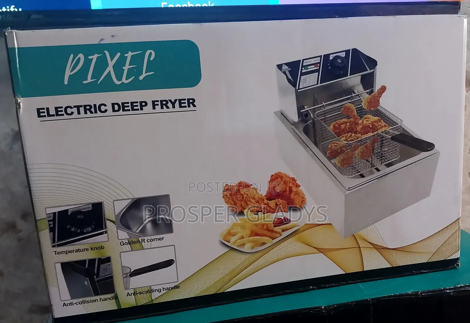 Pixel Electric Deep Fryer