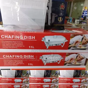 Double Serving Chafing Dishes