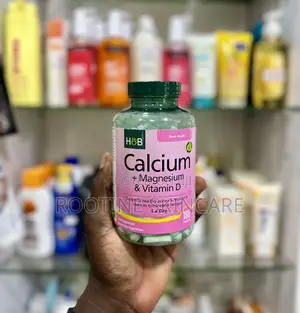 H B Calcium + Magnesium Vitamin D Supplements 180 Tablet