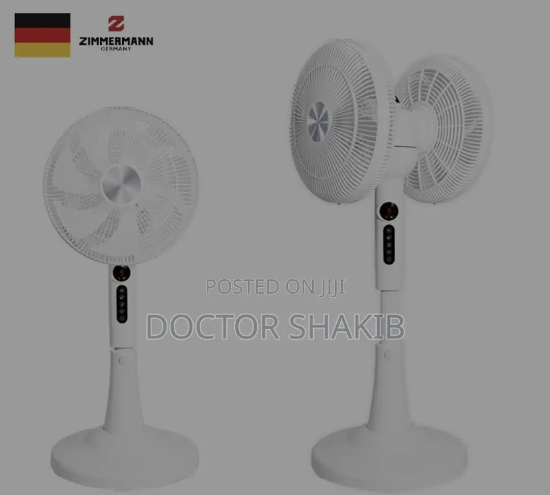 New Heavy-Duty Double Sided Freestanding Fan