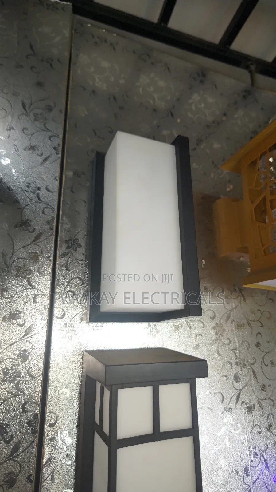Out Door Wall Lamp Light Warm White