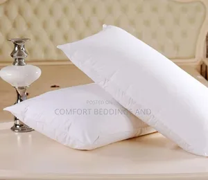 A Pair of Fibre Pillows White