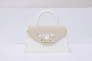 Lux White Ladies Handbag