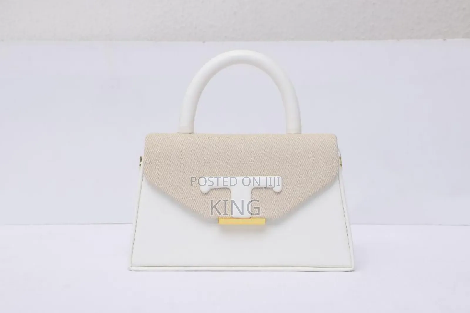 Lux White Ladies Handbag