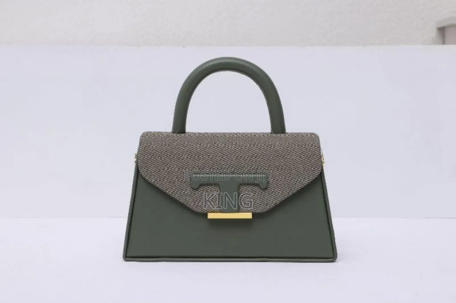 Lux Ladies Handbag. Army Green