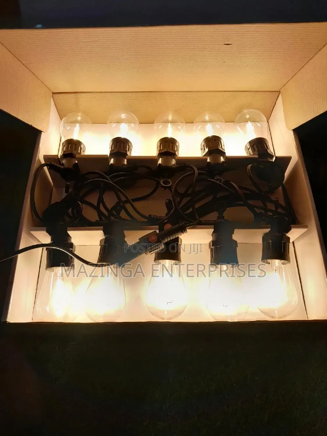 A60 Led Filament Bulb String Lamps(10bulbs a Pack)