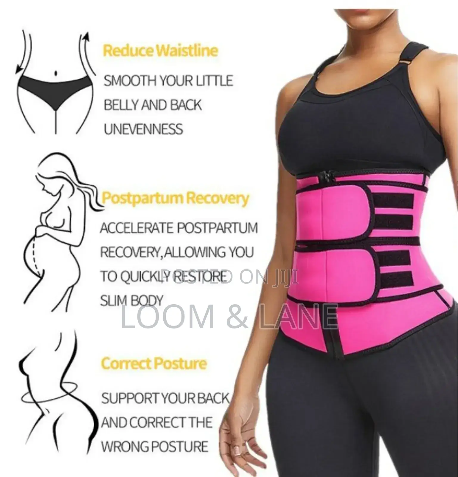 Double Strap Women Waist Trainer
