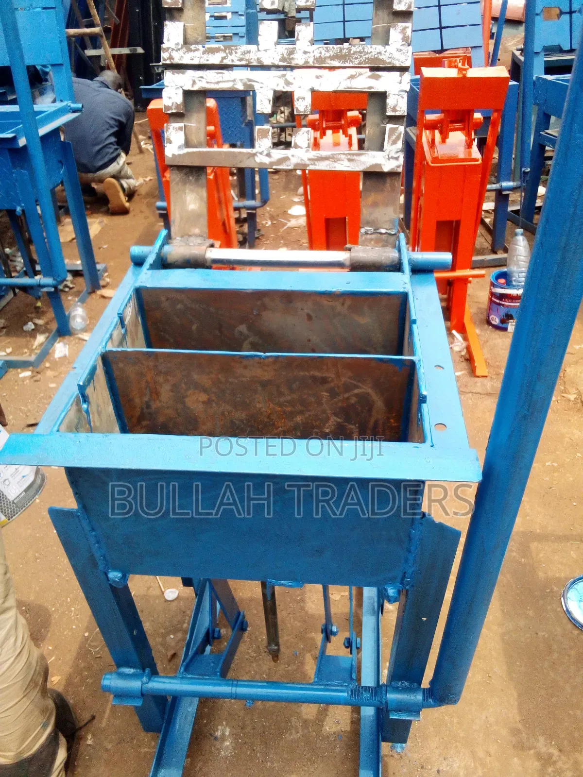 Double Hollow and Solid Block Machines Standard Sizes