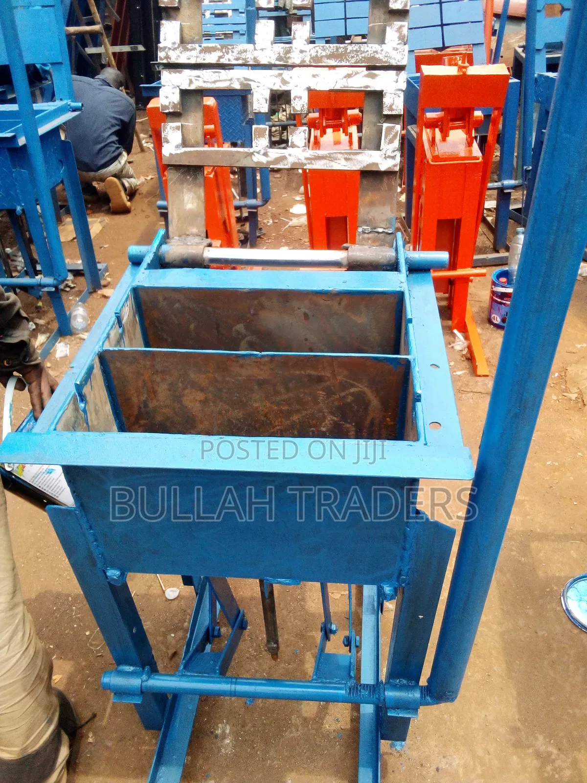 Double Hollow and Solid Block Machines Standard Sizes