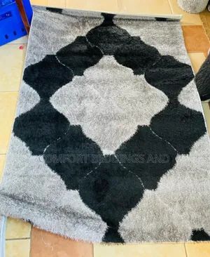Turkish Centre Carpet Gray and Black