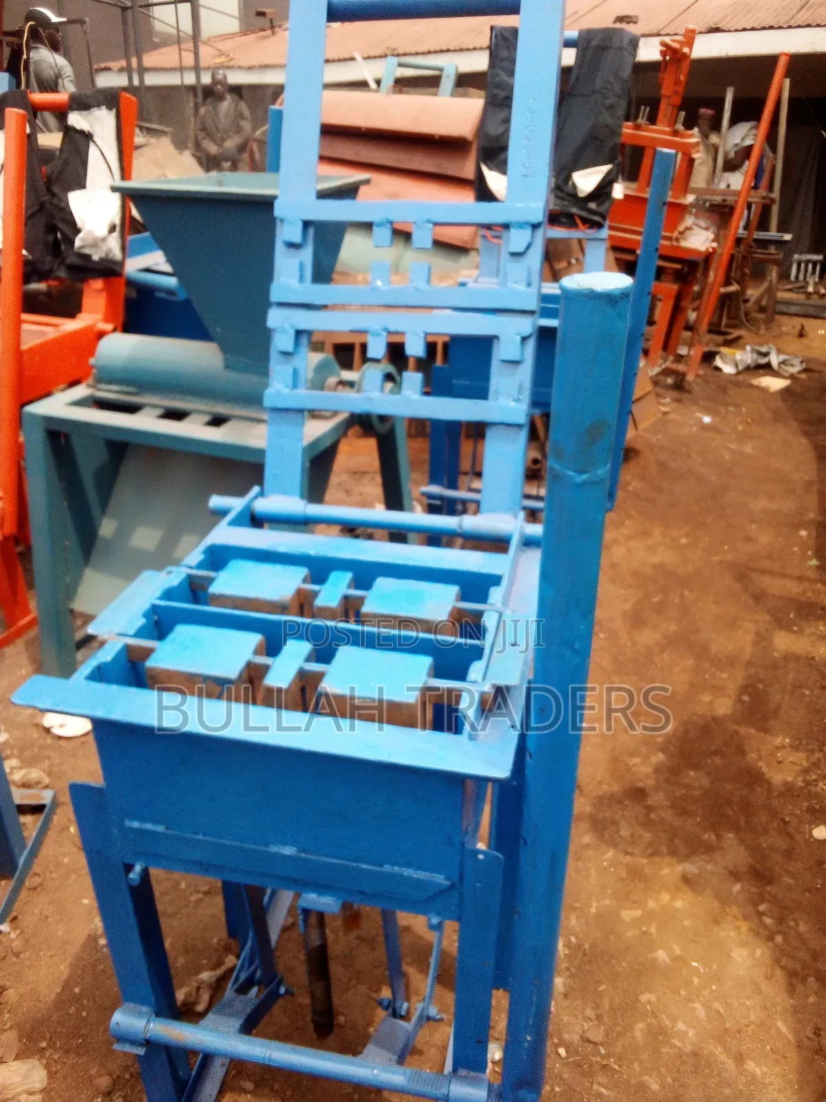 Block Machine for Both Hollow and Solid Blocks Double