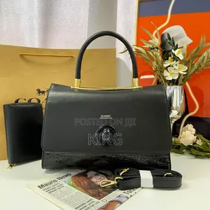 Vintage Style Black Handbag