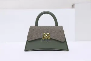 Loft Green Women Leather Handbag