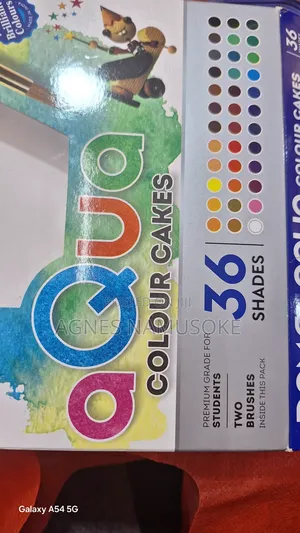 36 Water Colour Shades