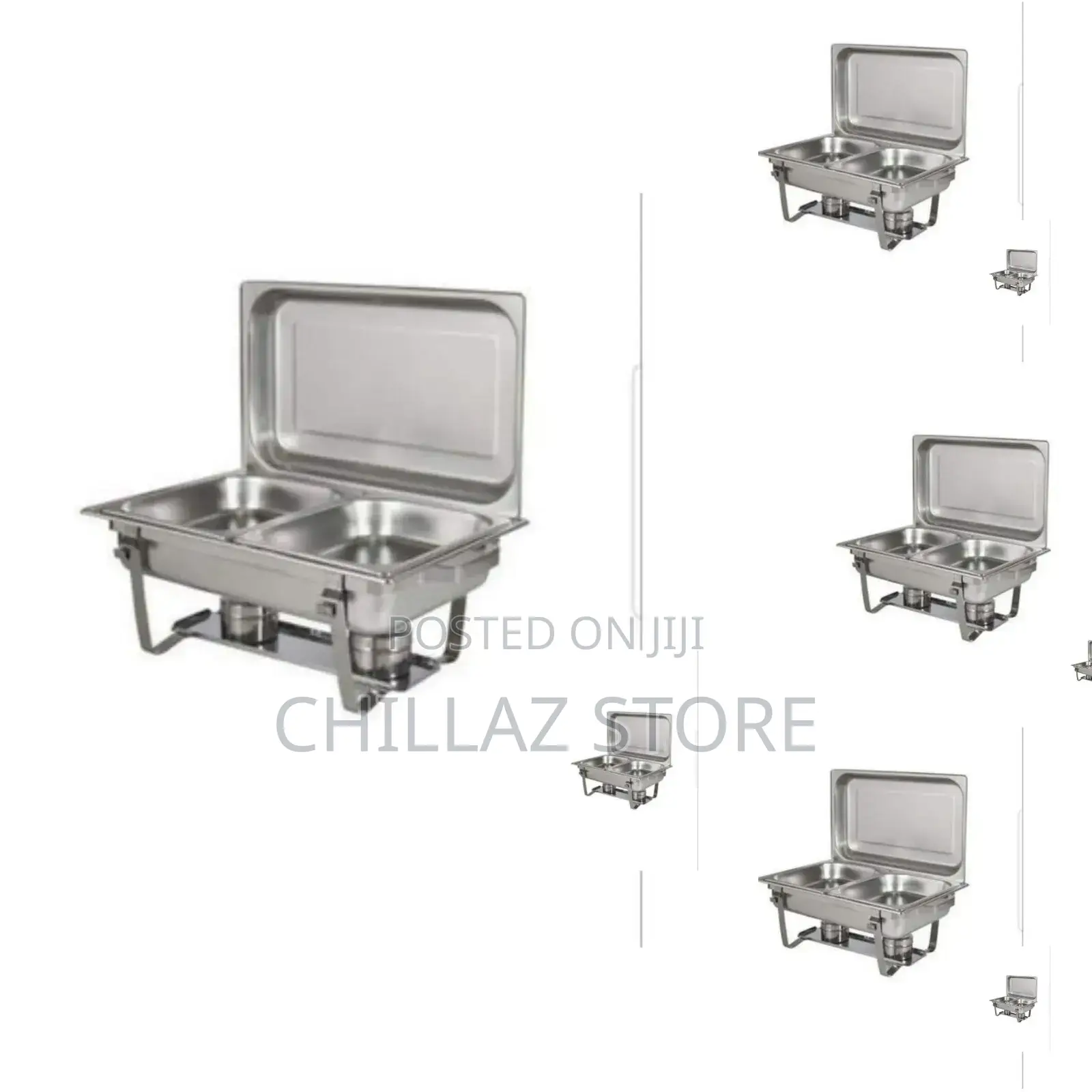Double Stainless Chafing Dishes