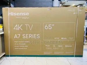 Euro 2024 65’ Hisense A7 Series Brand New Wiz Free Wallmount