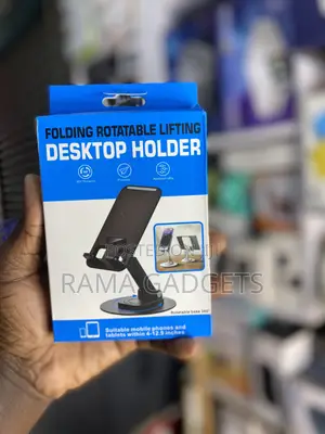 Folding Rotatable Desktop