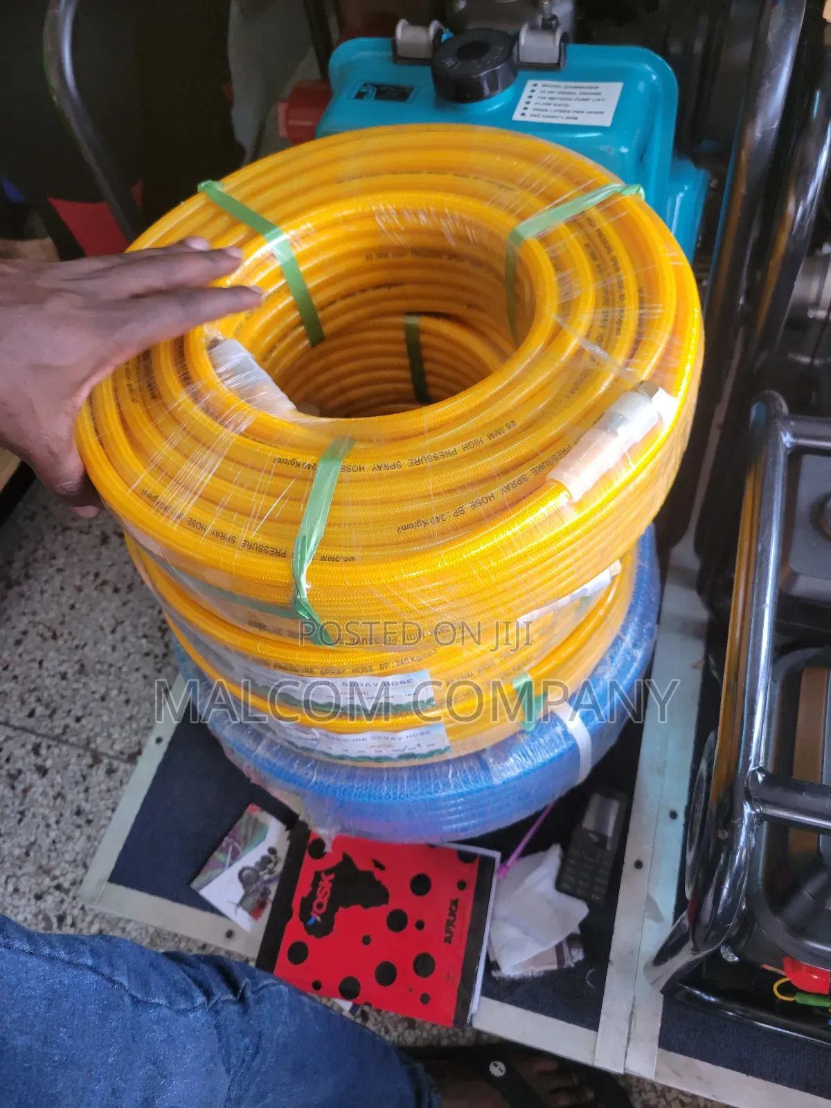 Station Power Spray Pump.