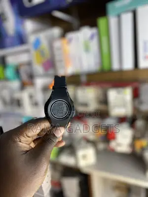 Shhors Black Digital KIDS Watch