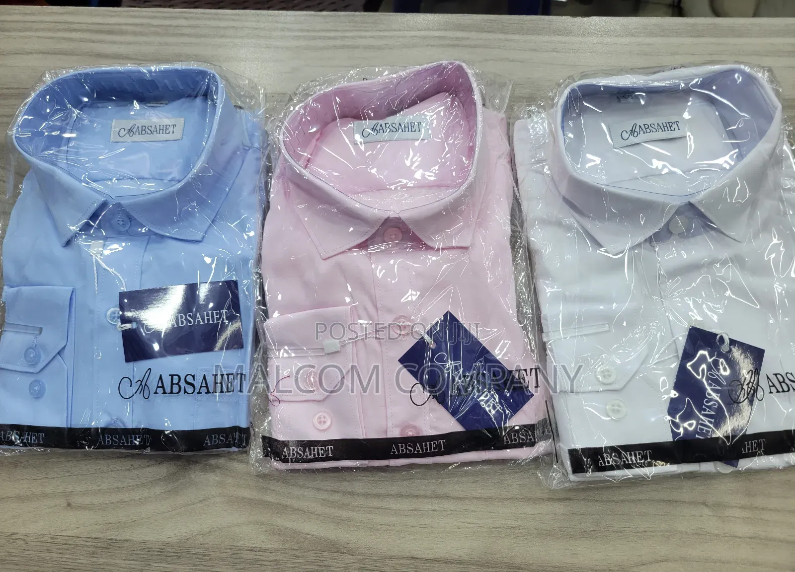 Blue, Pink, White Kids / Children Shirts.