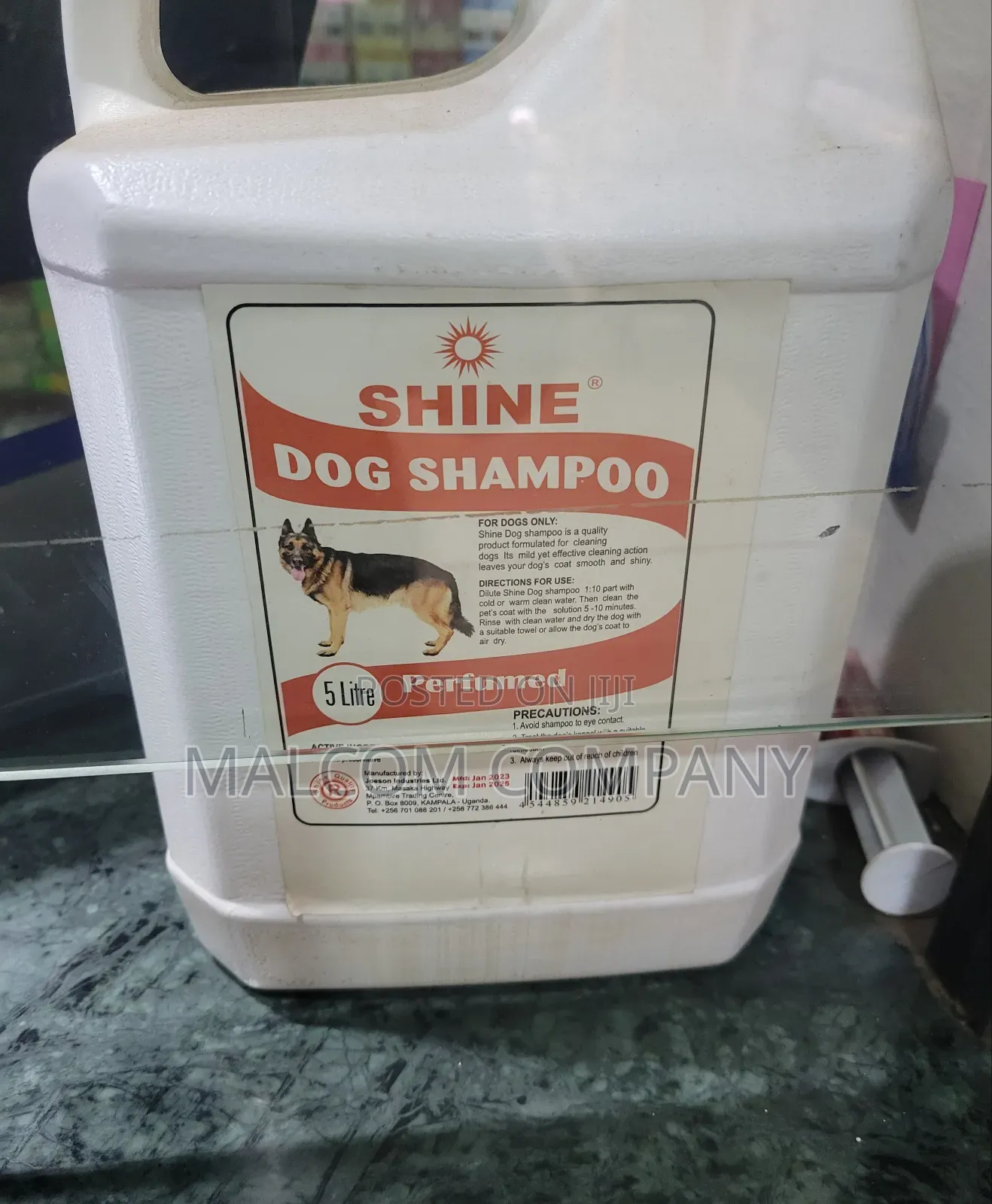 Shine Perfumed Dog Shampoo 5L