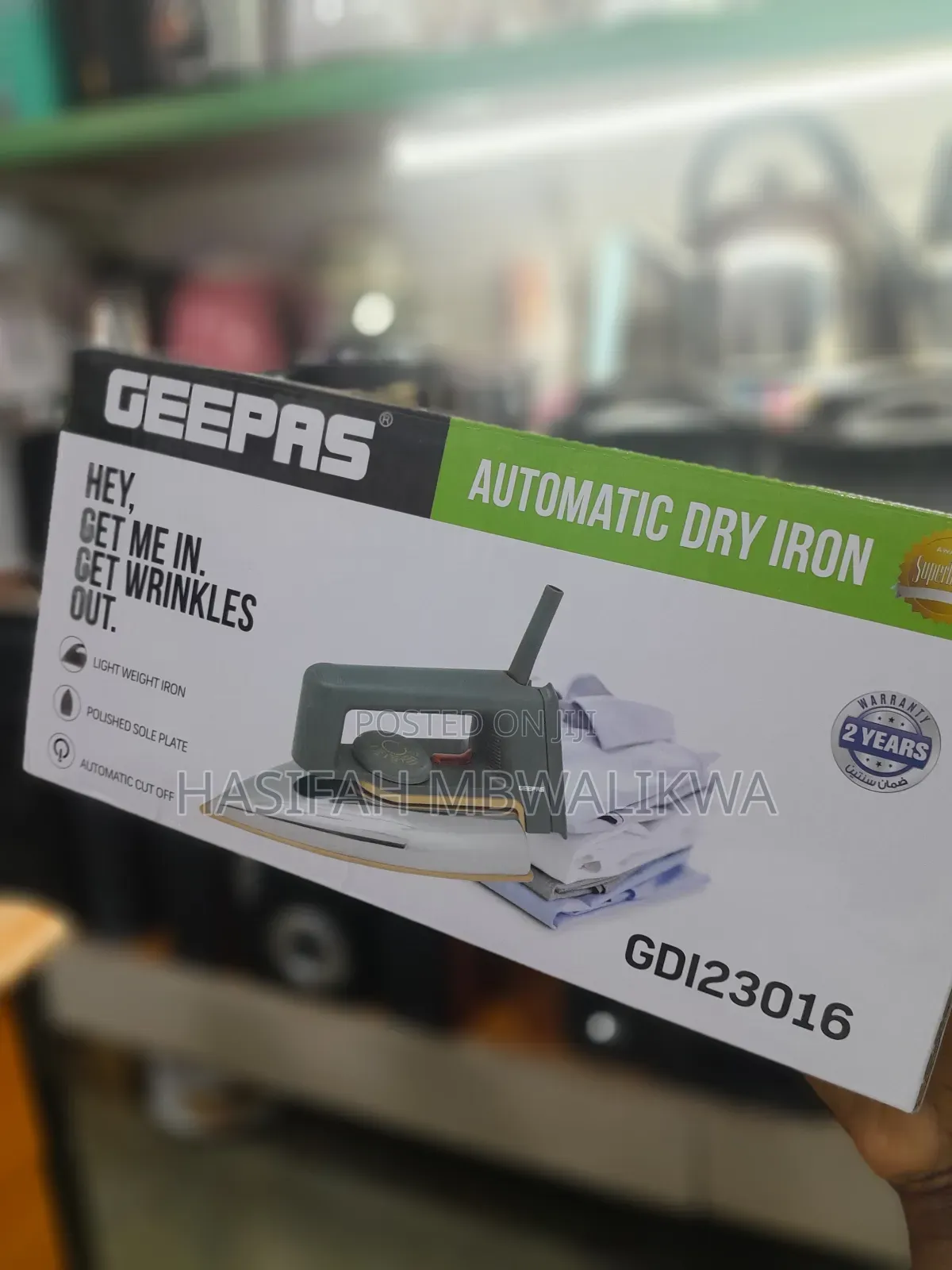 Geepas Automatic Dry Iron