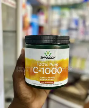 Swanson 100% Pure Vitamin C 1000mg Powder Supplements