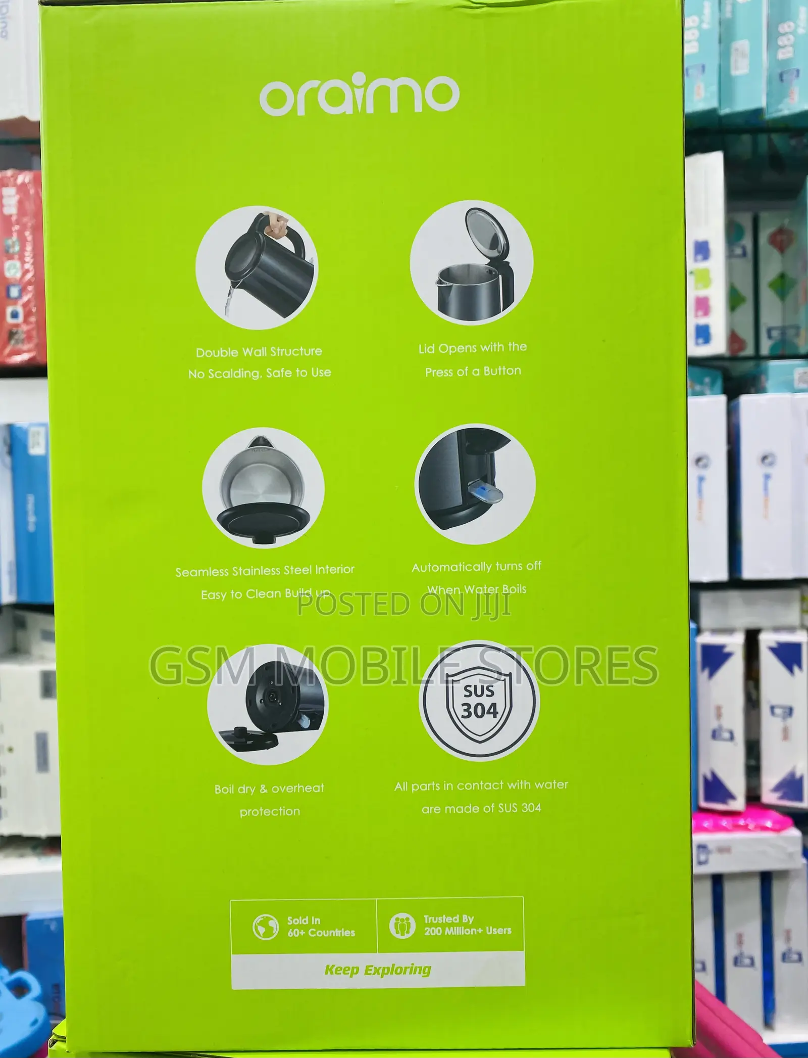 Oraimo Smart Kettle Premium Quality Electric Kettle