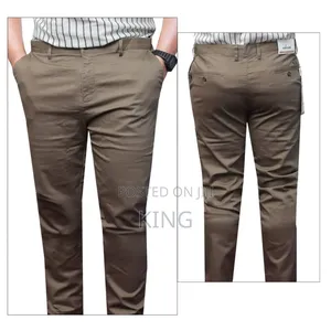 Coffee Brown Men's Kaki Trouser