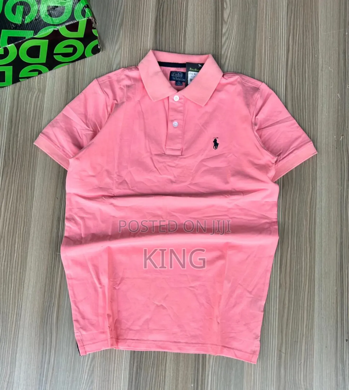 Keen Pink Collared Polo T-Shirt