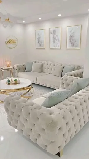 5seater Chesterfield Sofa Set Call Us On