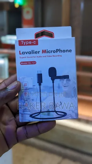Type C Lavalier Microphone Superb Sound for Audio and Videos