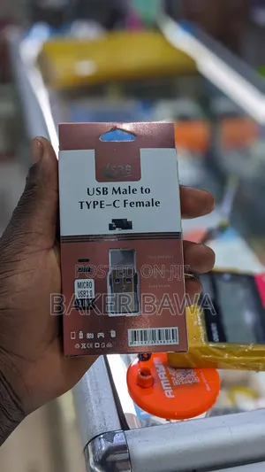 USB Male to Type C Female