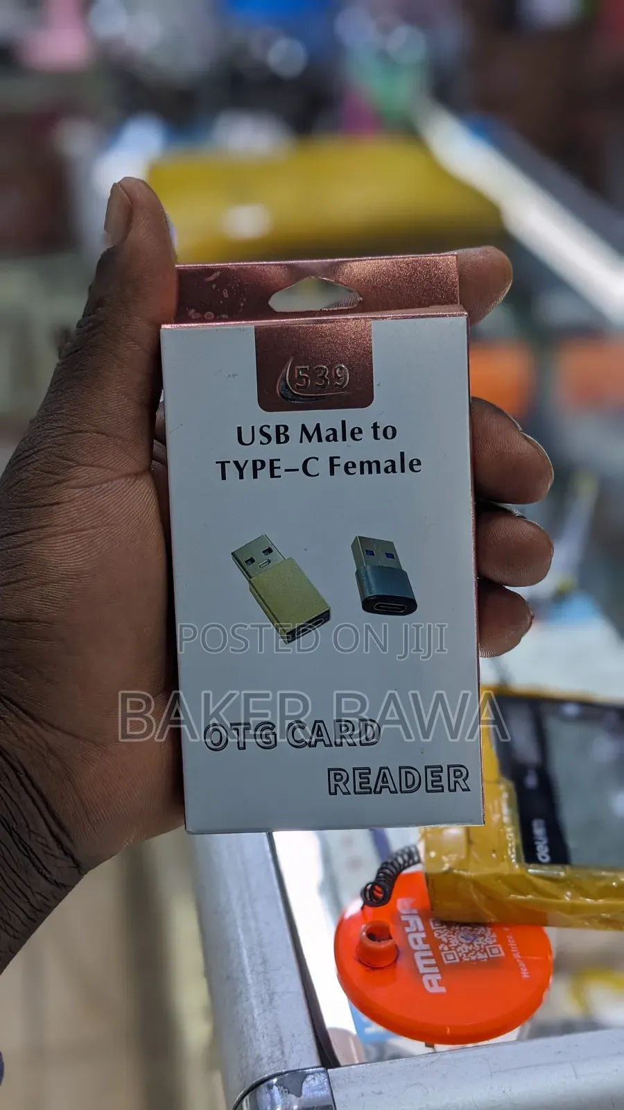 USB Male to Type C Female