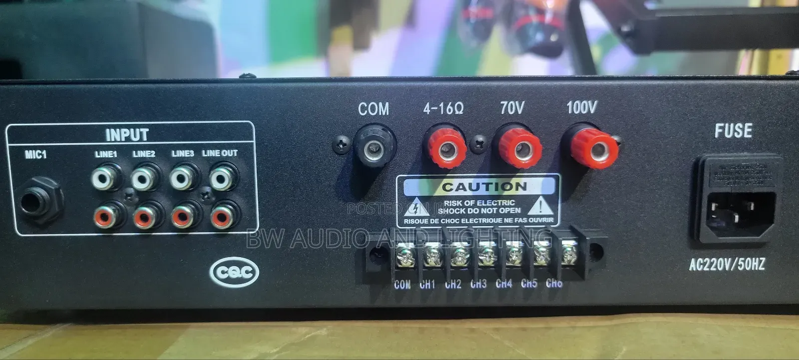 6 Zone Amplifer/ Public Address Amplifer