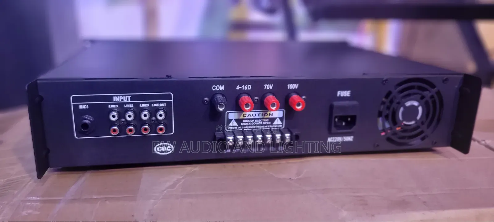 6 Zone Amplifer/ Public Address Amplifer