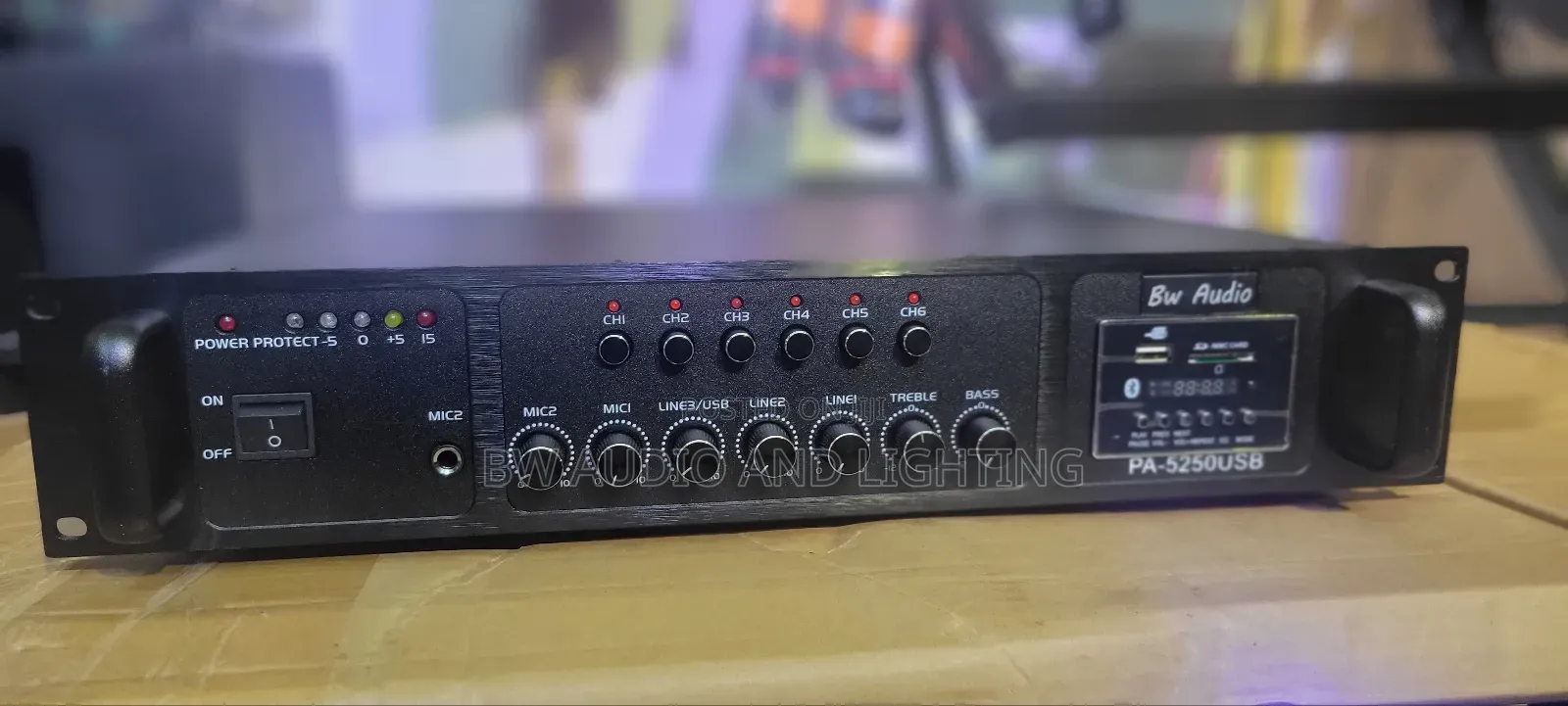 6 Zone Amplifer/ Public Address Amplifer