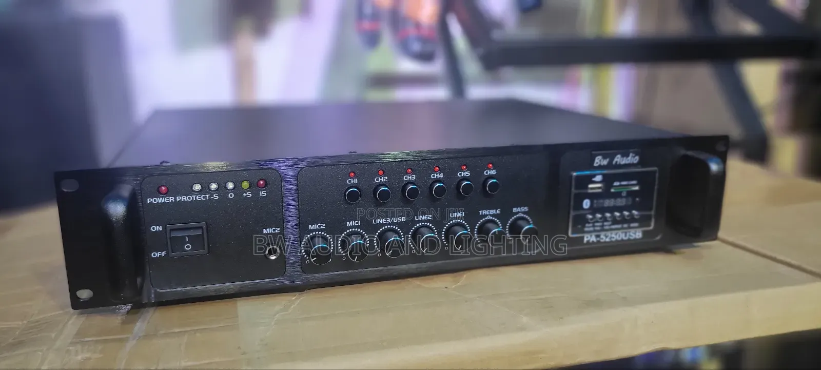 6 Zone Amplifer/ Public Address Amplifer